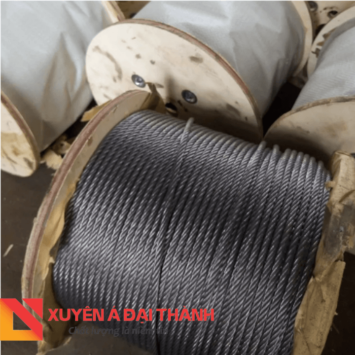 Dây cáp thép cẩu trục 8mm