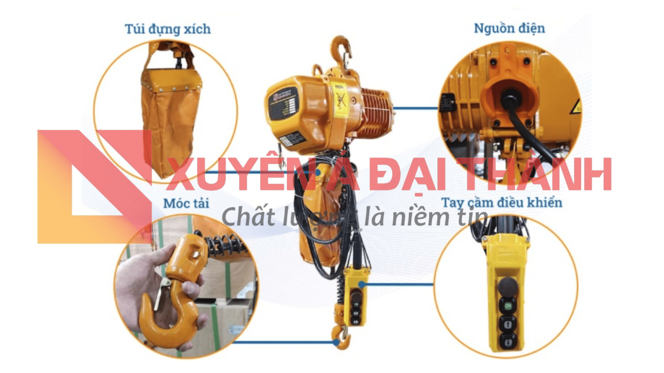 Palang xích điện 250kg