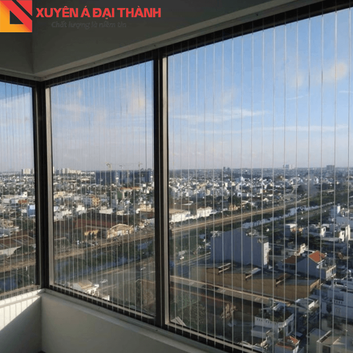 Cáp thép bọc nhựa làm rào chắn an toàn cho cửa sổ