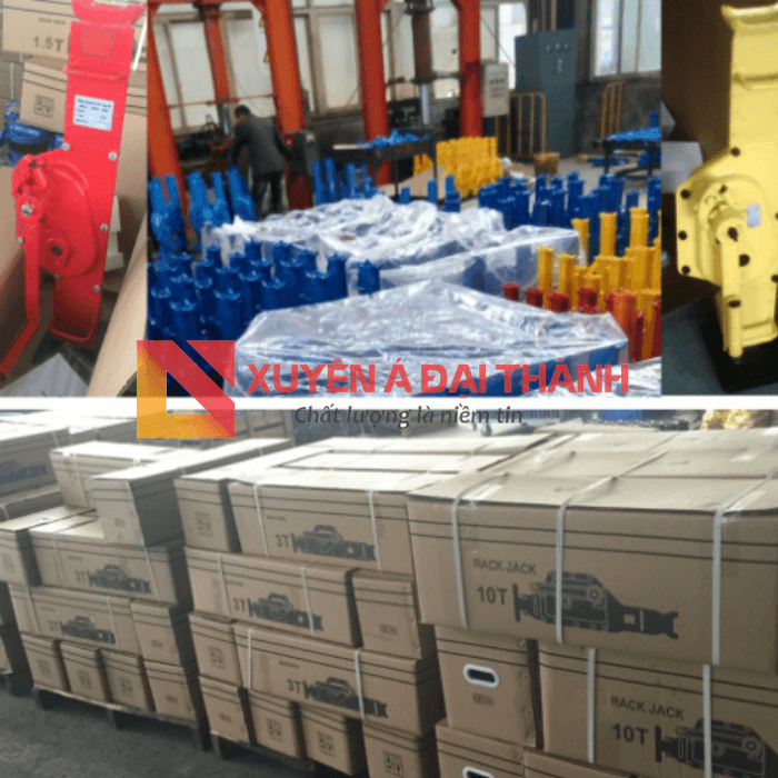 Kích thủy lực nhập khẩu tại Xuyên Á Đại Thành