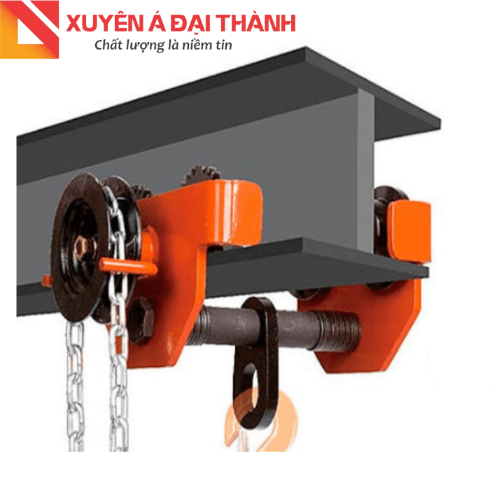 Pa lăng xích - cụm di chuyển chống va chạm Seagull tải trọng 500kg - 30 tấn
