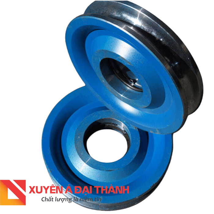 Rãnh bánh xe chịu lực hình dạng ròng rọc Seagull - D100/150/200/300/400/500