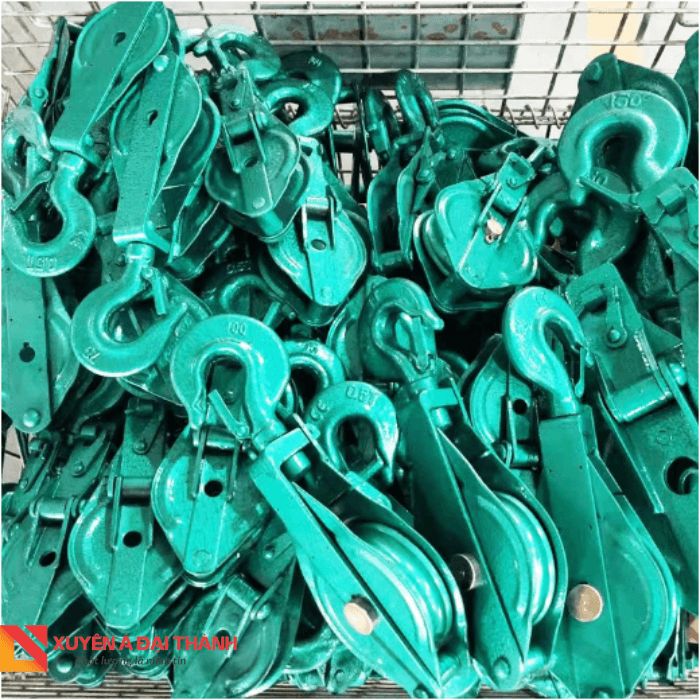 Ròng rọc móc cẩu - Model: DY, Seagull - Nhật Bản/Trung Quốc, tải trọng 500kg - 10 Tấn