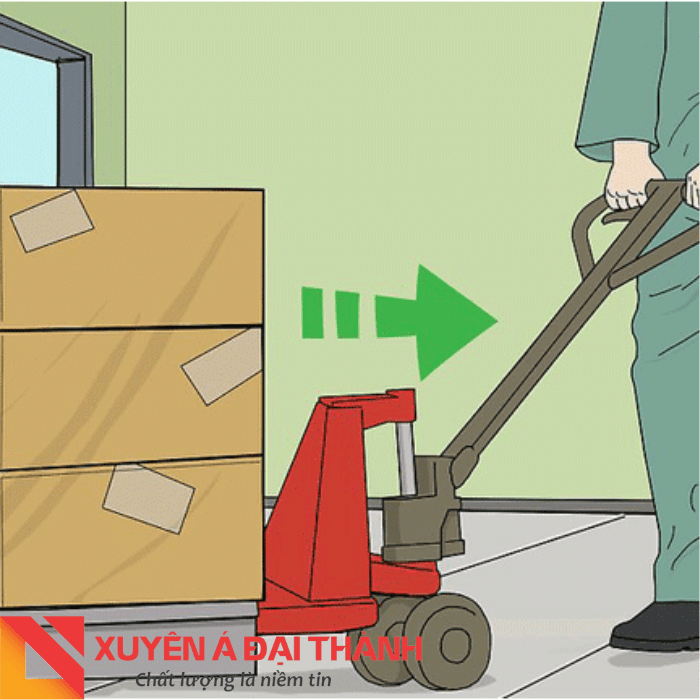 Di chuyển xe nâng