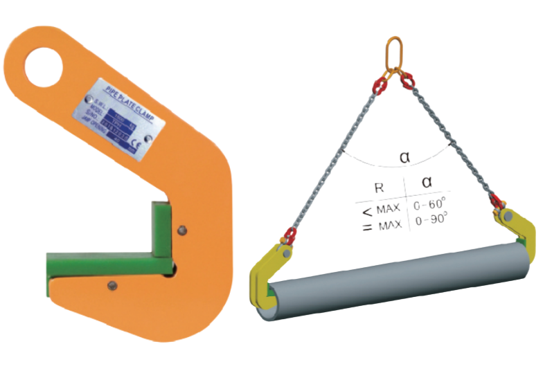 Kẹp Nâng Ống - Model TPH - Kawasaki - Ứng Dụng