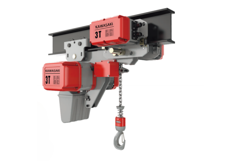 Palang Xích Điện Đầu Thấp - DCER02-02 2Tấn - Kawasaki