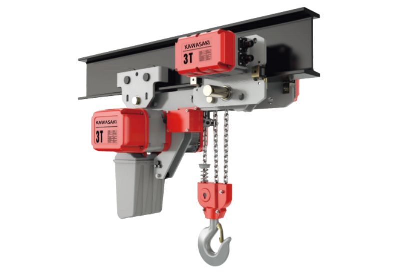 Palang Xích Điện Đầu Thấp - DCER03-03-3 Tấn- Kawasaki