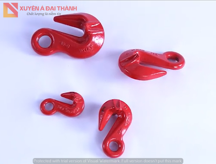 Móc Cẩu Hàng Đầu Tròn Thu Ngắn Xích