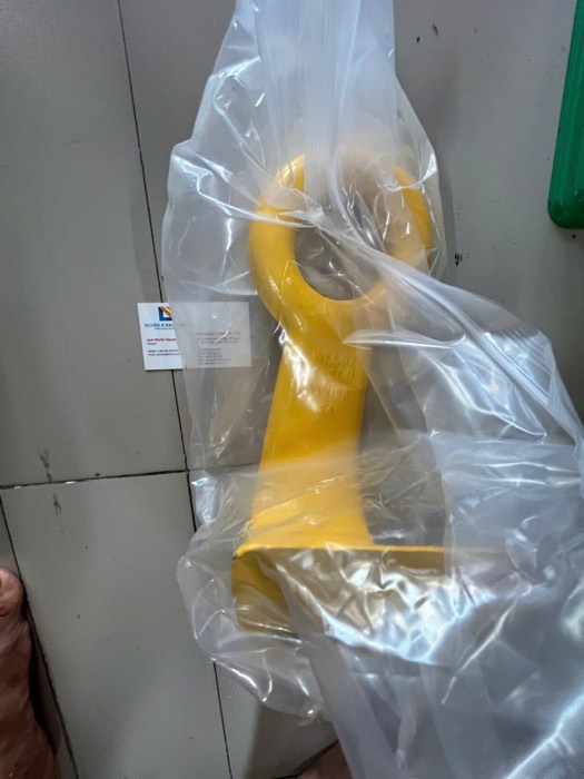 Ngáo cẩu tôn 5 tấn APOLLO màu vàng nhập khẩu, hàng mới nguyên kiện