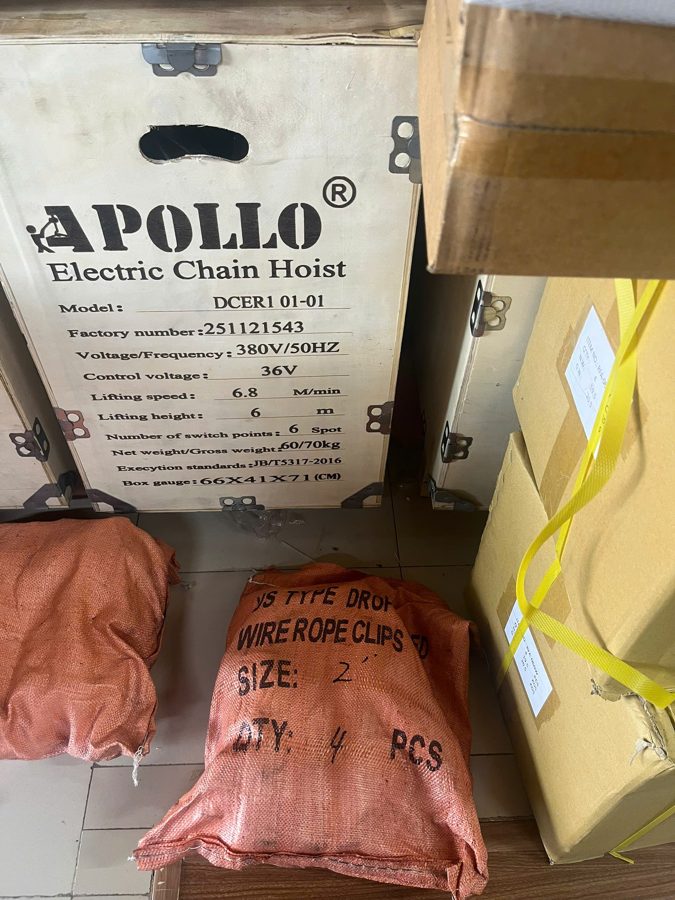 Ốc siết cáp APOLLO D50 tại kho Xuyên Á Đại Thành