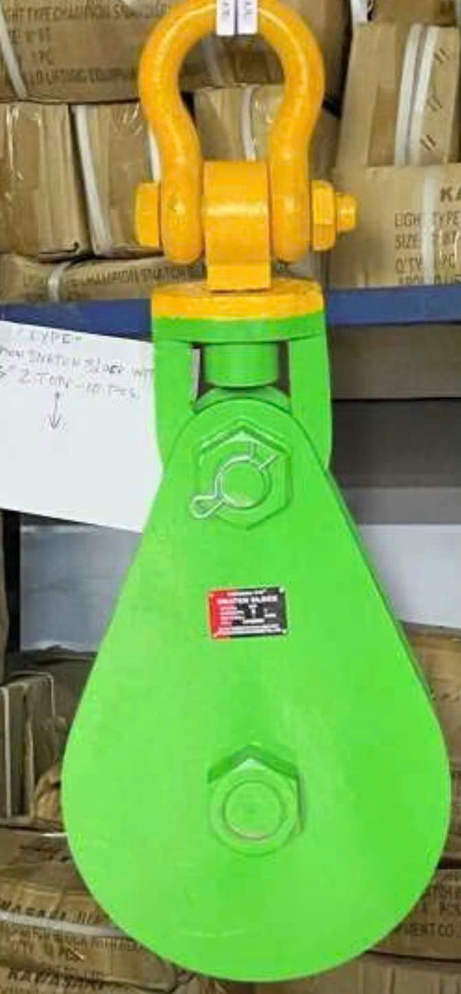 Puly ròng rọc 12 tấn APOLLO light type champion snatch block
