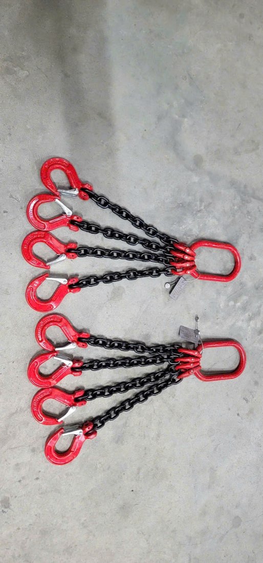 Sling xích cẩu hàng 4 chân KBC Hàn Quốc gia công hoàn thiện tại kho Xuyên Á Đại Thành
