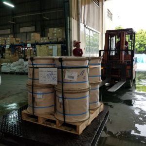 cáp thép mạ kẽm bọc nhựa hàn quốc