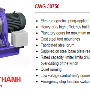 tời điện 2200kg