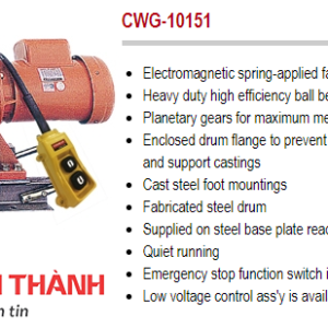 Tời điện 400kg