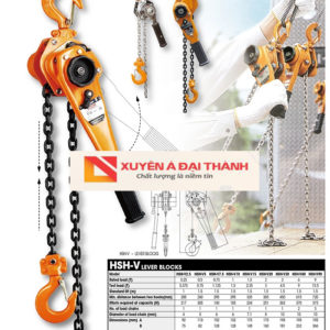 Palang Xích Lắc Tay 2 Tấn Seagull - Xuyên Á Đại Thành