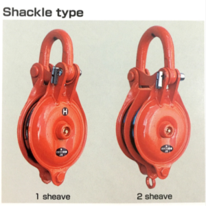 PuLy 1 Rãnh - 2 Rãnh KONDOTEC loại Wire Rope Block