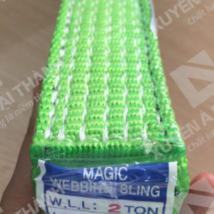 Cáp Vải Dẹp 12 Tấn SamWoo- Hàn Quốc
