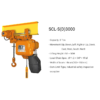 Pa Lăng Xích Điện Special Model SCL-S(D)3000 (loại đầu thấp)