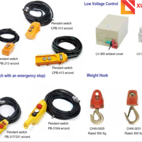 Phụ kiện tời điện 6.5 tấn