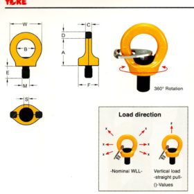 Tai Cẩu Khoen Móc Cẩu 8-291K YOKE