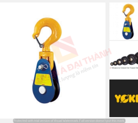Puly 4 Tấn Móc Cẩu YOKE Đài Loan