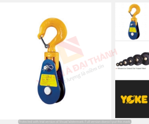 Puly 4 Tấn Móc Cẩu YOKE Đài Loan