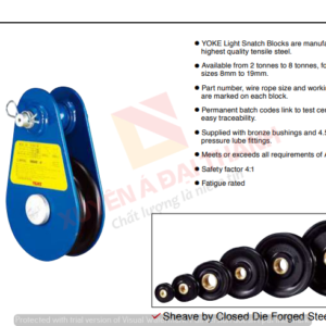 Puly 8 Tấn YOKE Đài Loan