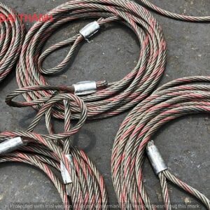 Sling Cáp Thép Phi 36 (36mm) Chungwoo - Cáp Thép Bấm Chì Hàn Quốc