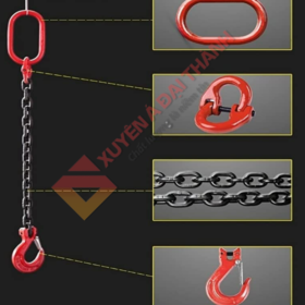 Tìm Hiểu Các Bộ Phận Của Sling Xích Cẩu Hàng