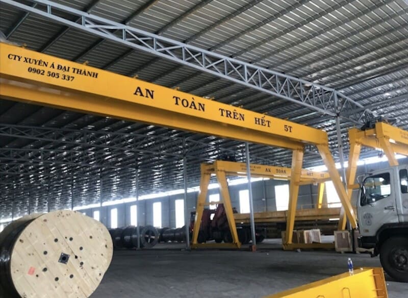 Dự án cầu trục 5 tấn chữ A