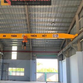 Tìm hiểu về Cầu trục dầm đơn – Lắp đặt cầu trục
