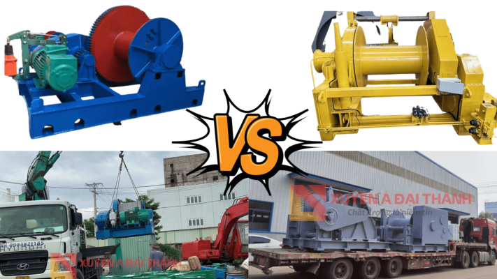 Tời Điện và Tời Thủy Lực – Trung Quốc