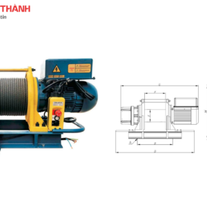 Tời kéo điện 1 tấn ( mô phỏng )