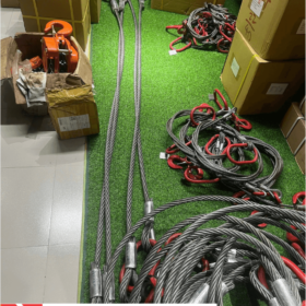 Bộ cáp thép bấm chì 2 chân với nhiều kích cỡ và tải trọng