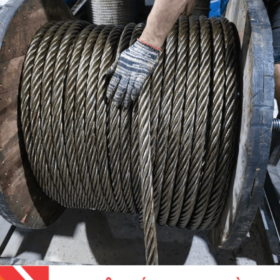 Cáp thép lõi bố phi 8 - Báo giá cáp thép lõi bố