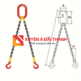 Xích cẩu hàng 2 chân