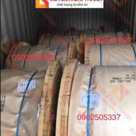 Cáp thép khi được giao cho đơn vị vận chuyển