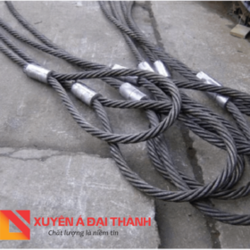 Cáp thép bấm chì mắt mềm