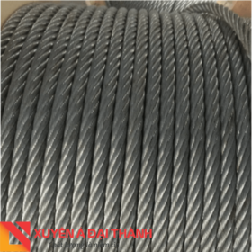 Dây cáp thép cẩu hàng D14, cáp thép lõi bố -cấu trúc 6x37 - Trung Quốc