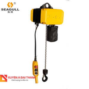 Pa lăng xích điện Seagull - nhỏ gọn - tải trọng 200kg, 350kg, 500kg, 1 tấn chất lượng Nội Địa Trung