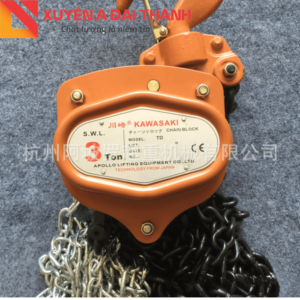 Pa Lăng Xích Kéo Tay 3 Tấn APOLLO TD-3 – Thiết Bị Nâng Hạ Công Nghiệp Chất Lượng