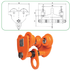 Con Chạy Kéo Tay Trơn - Model VP010 - 1 Tấn - An Toàn và Hiệu Quả
