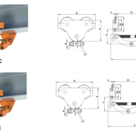 Cấu Tạo Xe Đẩy Tay Loại Đơn Giản - Model TPC - Kawasaki