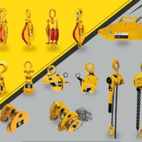 Dải sản phẩm nâng hạ APOLLO: palang, lever hoist, puly, kẹp