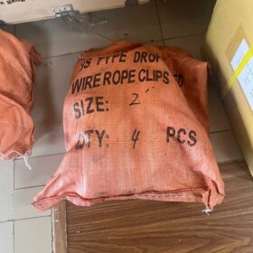 Ốc siết cáp APOLLO size 2 wire rope clips nhãn