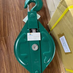 Puly ròng rọc 5 tấn 2 rãnh CQ078 mặt trước