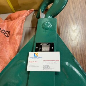Ròng rọc 3 tấn APOLLO móc cẩu rãnh đơn